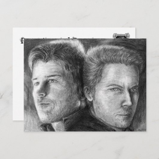 Partner Postkarte (Vorne/Hinten)