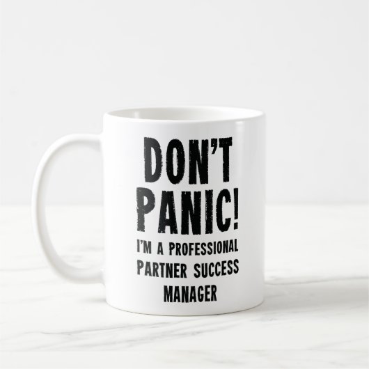 Partner Success Manager Kaffeetasse (Links)