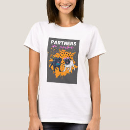 Partner von kriminellen Hunden T-Shirt