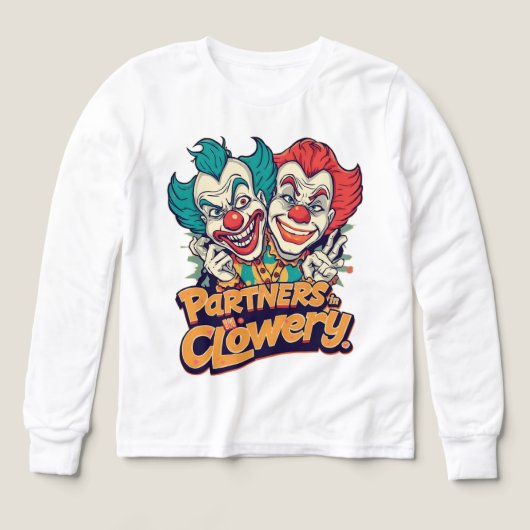 Partners in Clowery (Funny Clown Pun) (Design Vorderseite)
