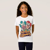 Partners in Clowery (Funny Clown Pun) T-Shirt (Vorne ganz)