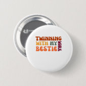 Partnerschaften mit meinen Arbeitskräften - Funny Button (Vorne & Hinten)