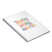 Partnerschaften mit meinen Arbeitskräften Notizblock (Rechte Seite)