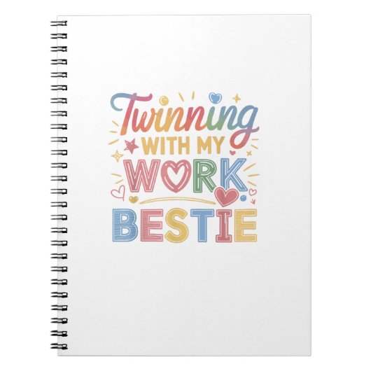 Partnerschaften mit meinen Arbeitskräften Notizblock (Vorderseite)