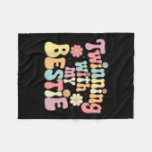 Partnerschaften mit meinen Bestie Fleecedecke (Vorderseite (Horizontal))