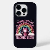 Partnerschaften mit meiner Lehrerin Bestie Rainbow Case-Mate iPhone Hülle (Rückseite)