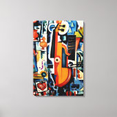 Parto de Viola Bom Menage, Cubism, Leinwanddruck (Vorderseite)
