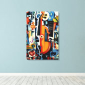 Parto de Viola Bom Menage, Kubismus, Leinwanddruck (Insitu (Holzboden))