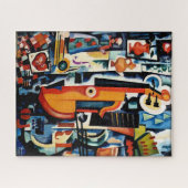 Parto de Viola Bom Menage, Kubismus, Puzzle (Horizontal)
