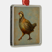 Partridge Christmas tree decoration Ornament Aus Metall (Rechts)