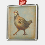 Partridge Christmas tree decoration Ornament Aus Metall (Links)