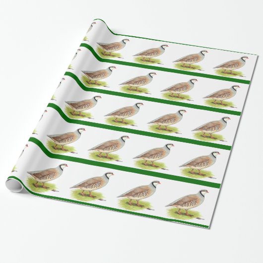 Partridge: Chukar Geschenkpapier (Ungerollt)