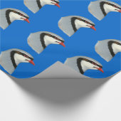 Partridge: Chukar Head Geschenkpapier (Ecke)