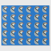 Partridge: Chukar Head Geschenkpapier (Flach)