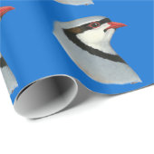 Partridge: Chukar Head Geschenkpapier (Rolleneckpunkt)