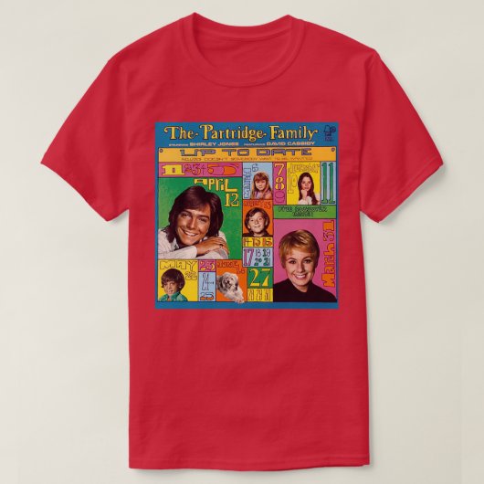 Partridge-Familie auf dem neuesten Stand  T-Shirt (Design vorne)