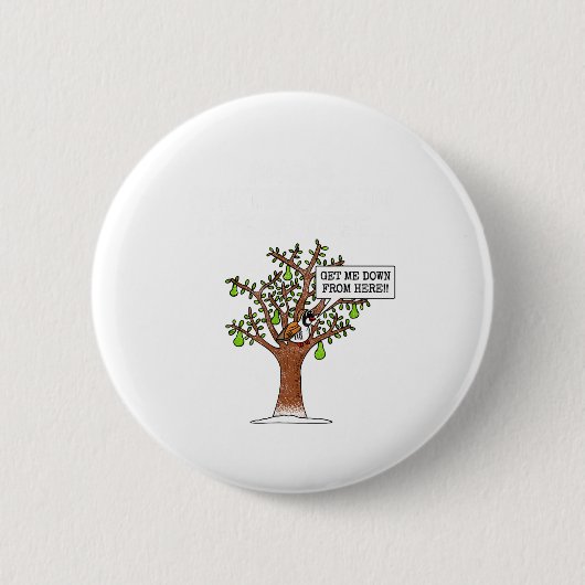 Partridge In A Pear Tree, Christmas Carol Singing  Button (Vorderseite)