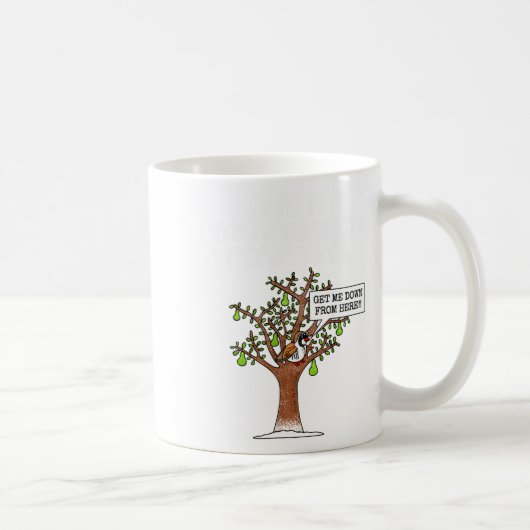 Partridge In A Pear Tree, Christmas Carol Singing Kaffeetasse (Rechts)