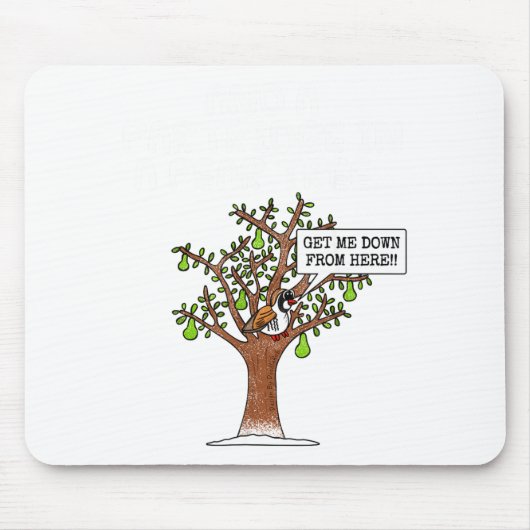 Partridge In A Pear Tree, Christmas Carol Singing Mousepad (Vorne)