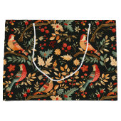 Partridge in einem Birnbaum Weihnachten Große Geschenktüte (Vorderseite)