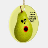 Partridge in einem Birnbaum Weihnachten Keramik Ornament (Rechts)