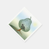 Partridge in einem Birnbaum Weihnachtsfeiertag Spa Serviette (Ecke)