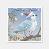 Partridge in einem Birnbaumpapier Napkin Serviette (Vorderseite)