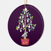 Partridge in einem Birnenbaum 2010 Keramik Ornament (Links)