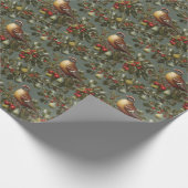 Partridge in einem Birnenbaum Geschenkpapier (Ecke)