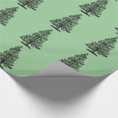 Partridge in einem Birnenbaum Geschenkpapier (Ecke)