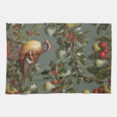 Partridge in einem Birnenbaum Geschirrtuch (Horizontal)