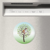 Partridge in einem Birnenbaum Magnet (In Situ (Geschirrspüler))