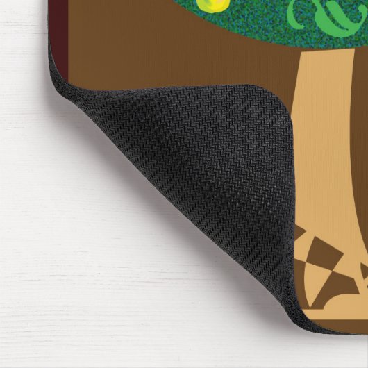 Partridge in einem Birnenbaum Mousepad (Ecke)