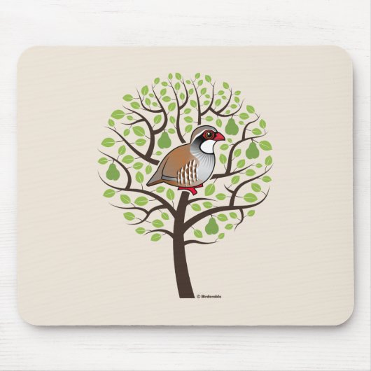 Partridge in einem Birnenbaum Mousepad (Vorne)