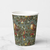 Partridge in einem Birnenbaum Pappbecher (Rechts)