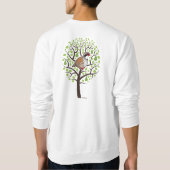 Partridge in einem Birnenbaum Sweatshirt (Rückseite)