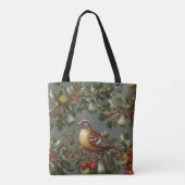 Partridge in einem Birnenbaum Tasche (Rückseite)