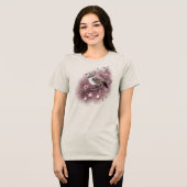 Partridge in einem Birnenbaum Tri-Blend Shirt (Vorderseite voll)