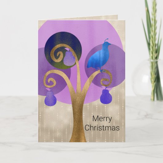 Partridge in einem Birnenbaum Weihnachten 2 (Vorderseite)