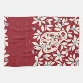 Partridge Pear Tree 2026 Calendar - Cream Geschirrtuch (Horizontal)