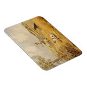 Partridge Shooting (Öl auf Tafel) Magnet (Rechte Seite)