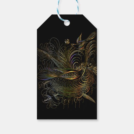 Partridges Geschenkanhänger (Rückseite)