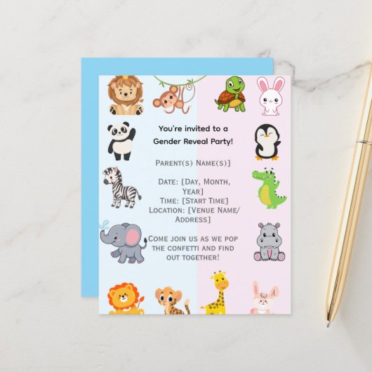 Party (Vorderseite/Rückseite Beispiel)