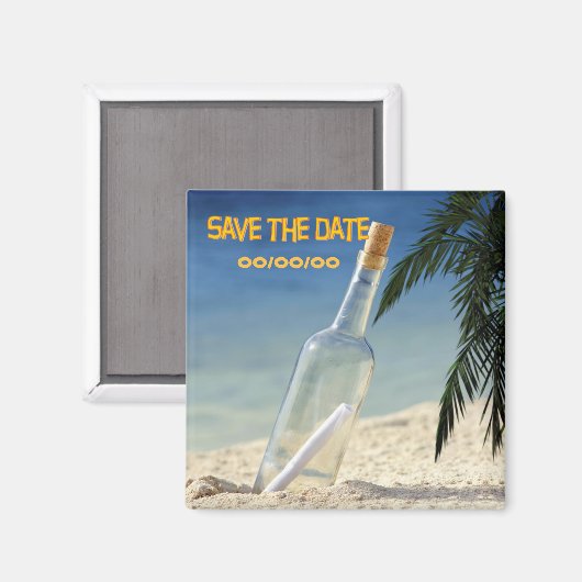 Party 1: Rett-the-Date Magnet (Vorderseite/Rückseite)