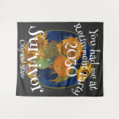 Party 2024 2025 2026 2027 2028 2029 wandteppich (Vorderseite (Horizontal))