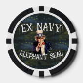 Party 2024 Dance Mixer Gartensitzgarten Pokerchips (Vorderseite)