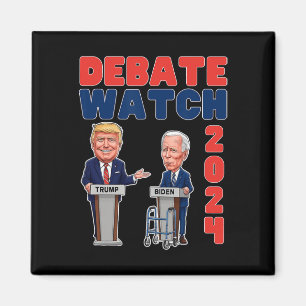 Party 2024 - Trump Biden - Präsident - Wahl Magnet