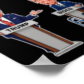 Party 2024 - Trump Biden - Präsident - Wahl Poster (Ecke)