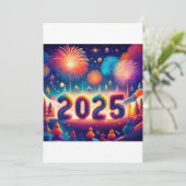 Party 2025 einladung (Stehend Vorderseite)