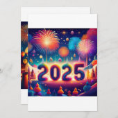 Party 2025 einladung (Vorne/Hinten)